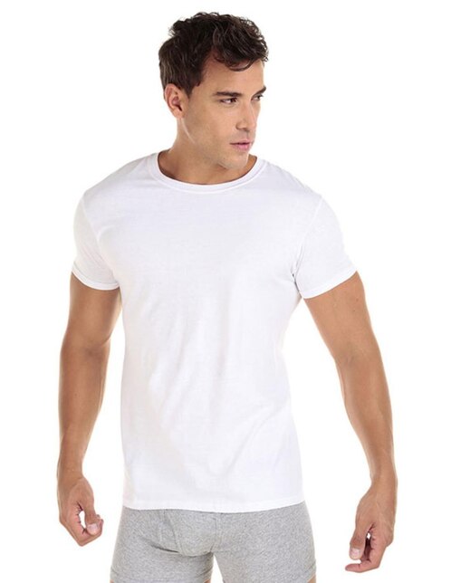 Playera Fruit of the Loom cuello redondo premium 100 % algodón en SB
