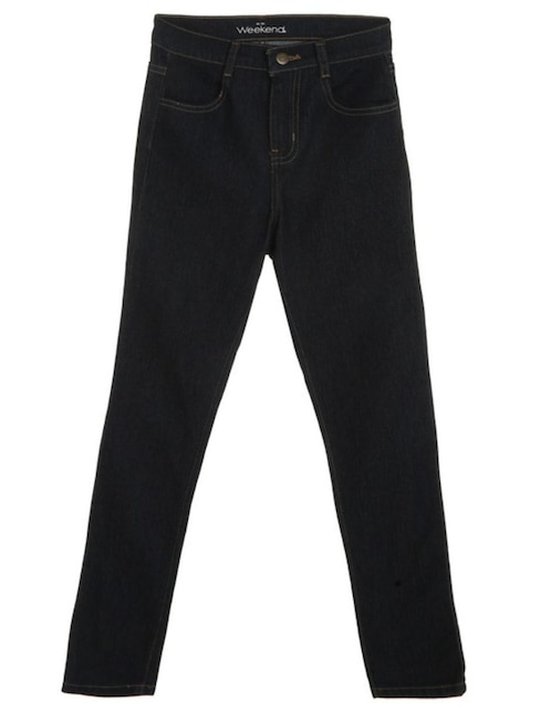 Jeans Weekend Para Nina Corte Ultra Skinny Cintura Media