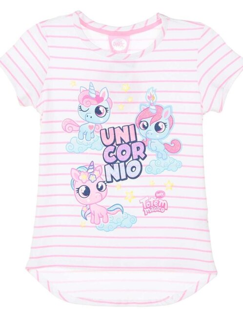 Playera Onix rayada para niña en SB