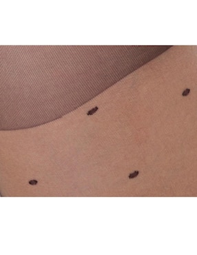 Pantimedias María Intima con compresión baja estampado lunares