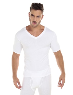 Playera Rinbros cuello V para hombre