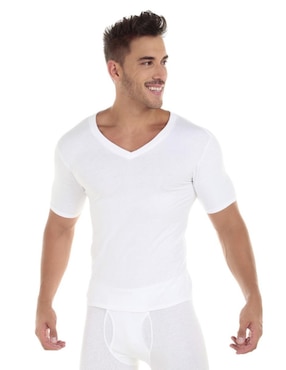 Playera Rinbros cuello V para hombre