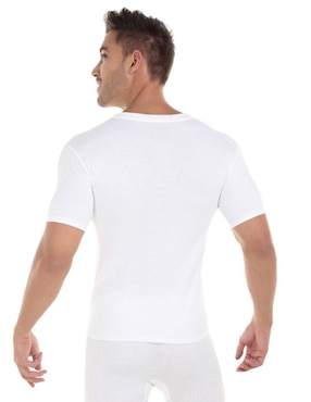 Playera Rinbros cuello V para hombre