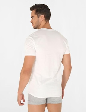 Set playera Hanes cuello redondo para hombre
