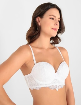 Brassiere demi Ilusion con copa para mujer