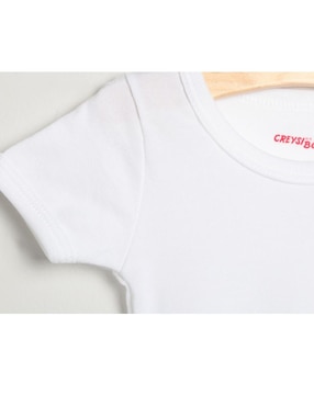 Camiseta cuello redondo Baby Creysi unisex
