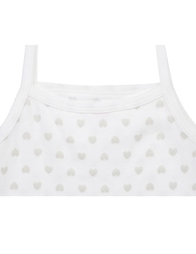 Camiseta cuello redondo Baby Creysi para niña