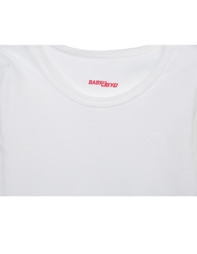 Camiseta cuello redondo Baby Creysi unisex