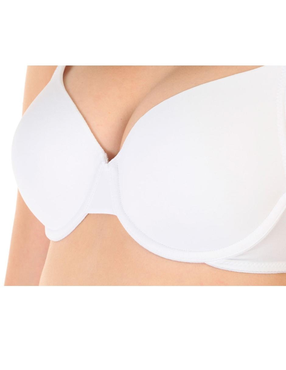 Brassiere demi con copa para mujer 4