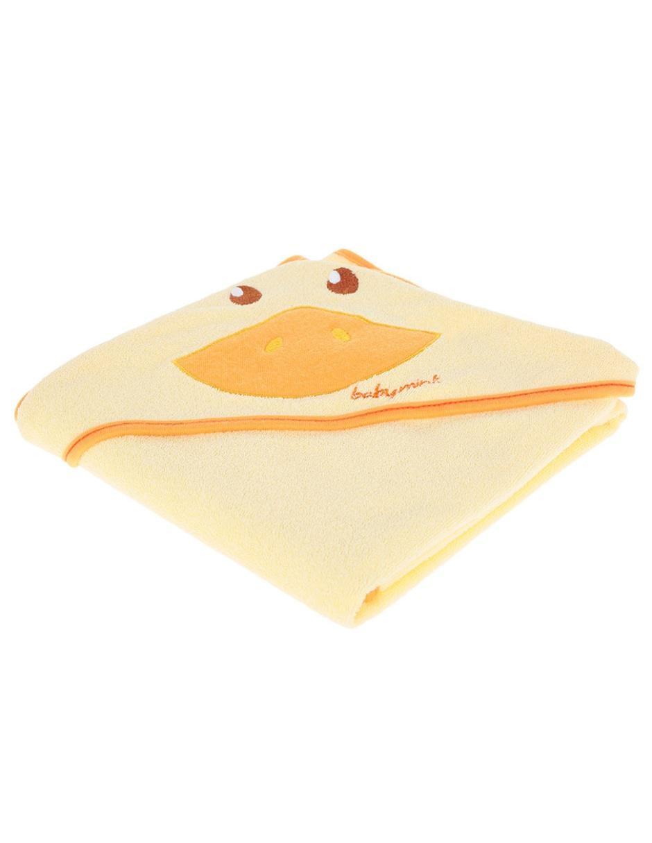 TOALLA P/BEBE BABY MINK, AMARILLO