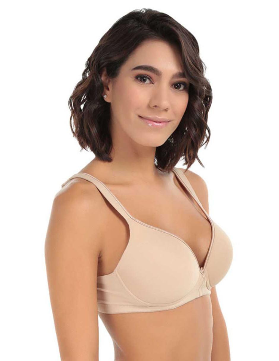 Brassiere demi con copa para mujer 2