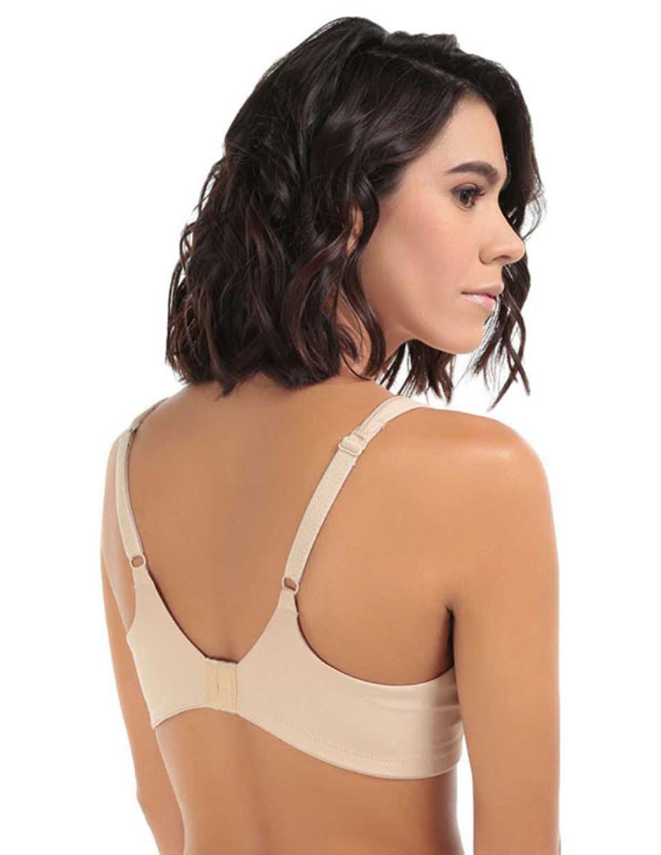 Brassiere demi con copa para mujer 3