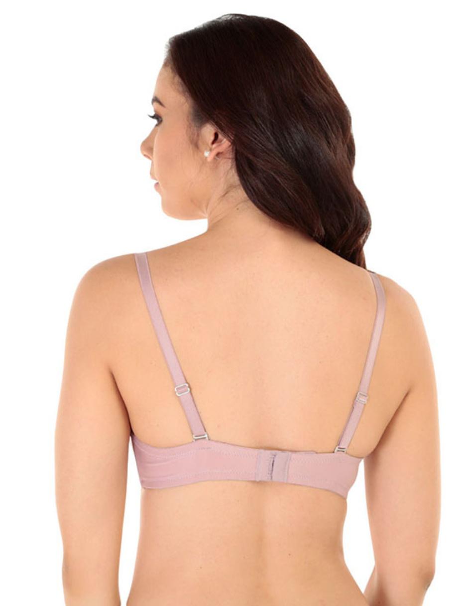 Brassiere peto medio copa preformada seamless para mujer 3