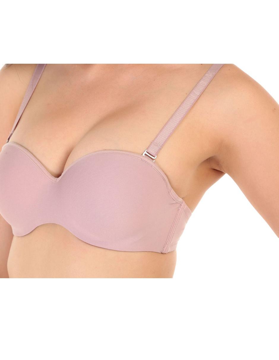 Brassiere peto medio copa preformada seamless para mujer 4