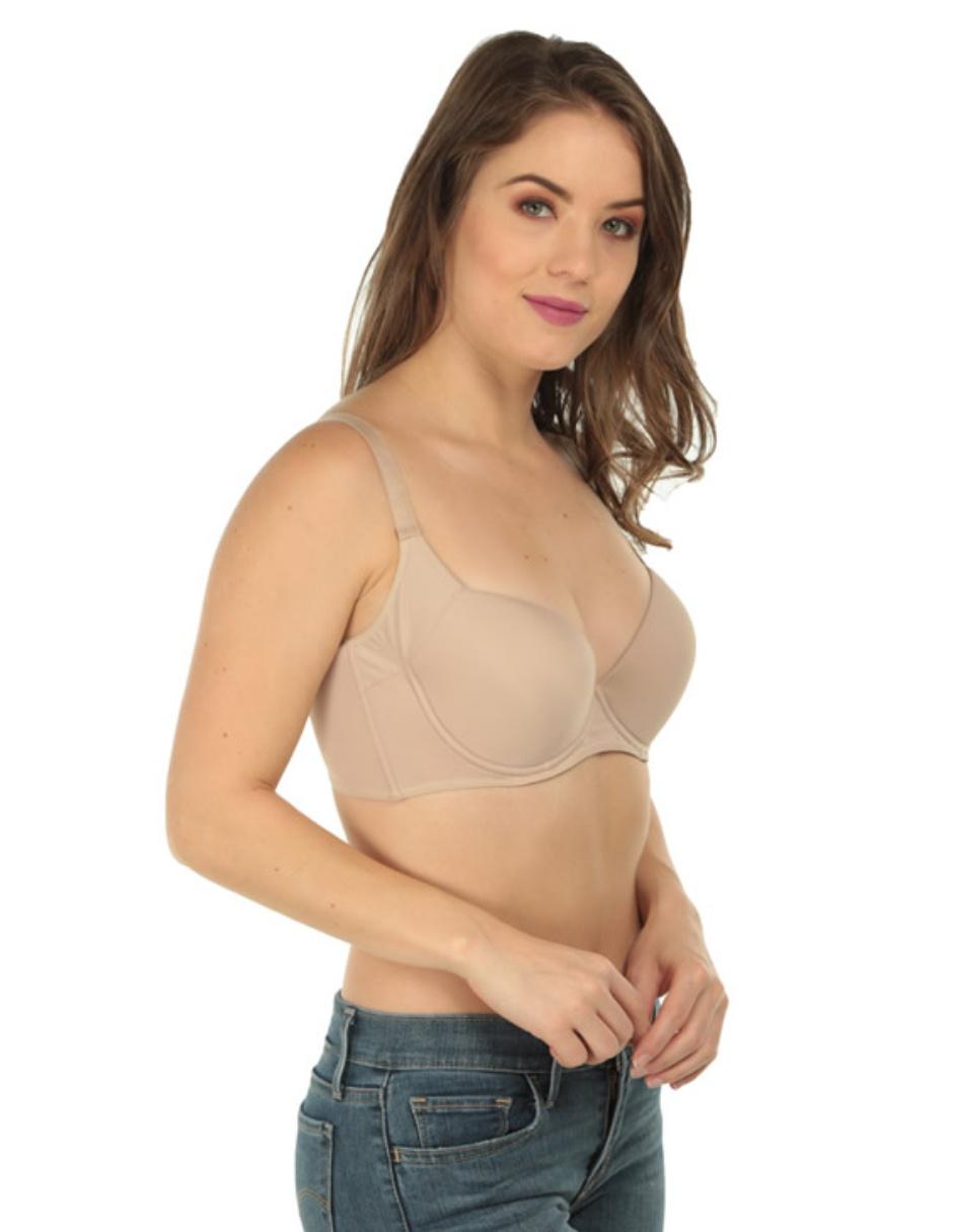 Brassiere demi con copa para mujer 2