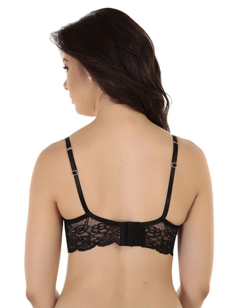 Brassiere demi con encaje 3