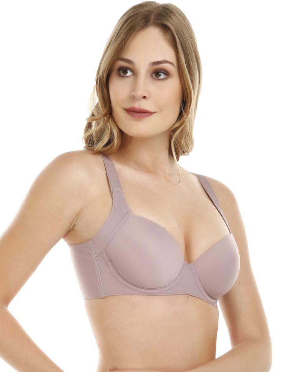 Brassiere demi con copa para mujer 2