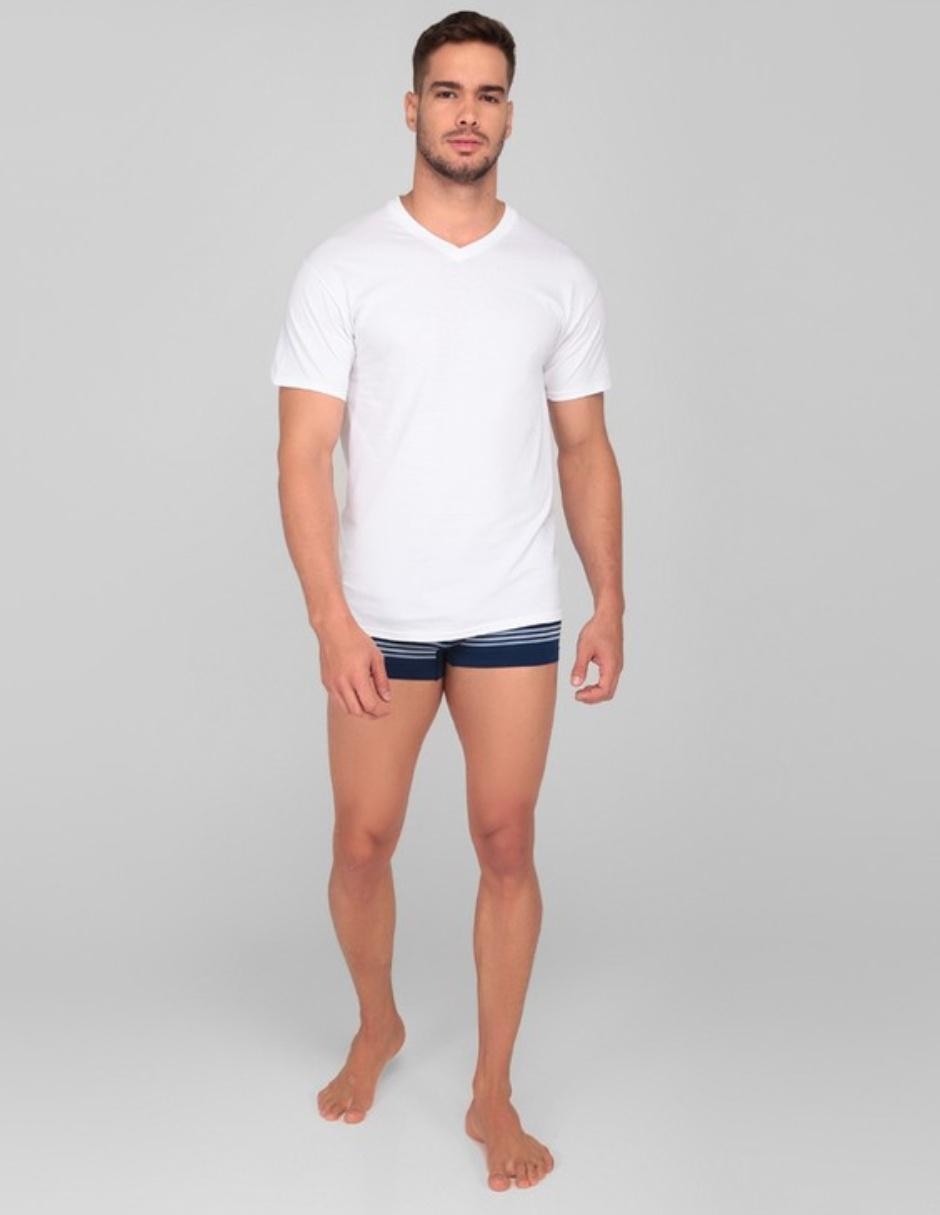 Playera cuello V para hombre 3