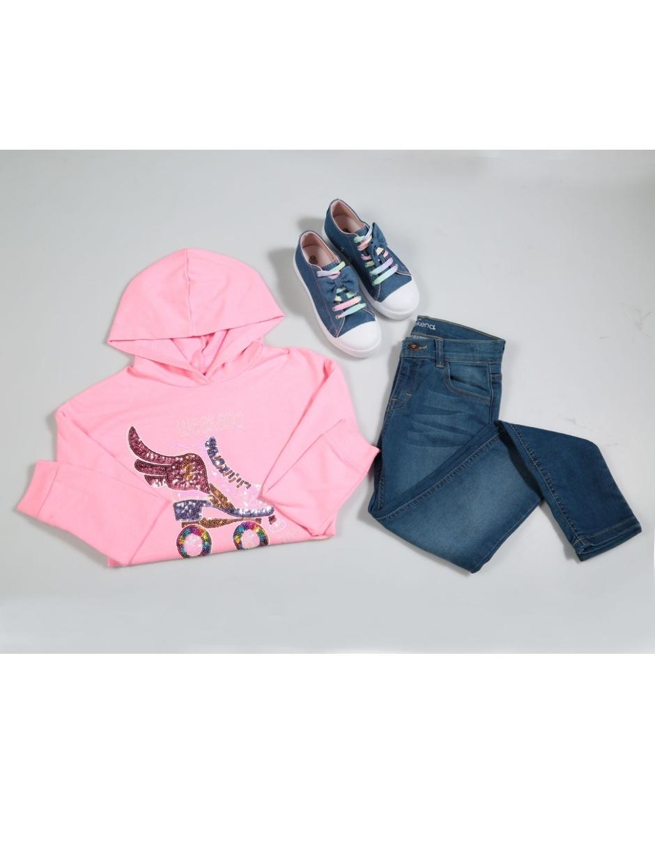 Jeans skinny para niña 4