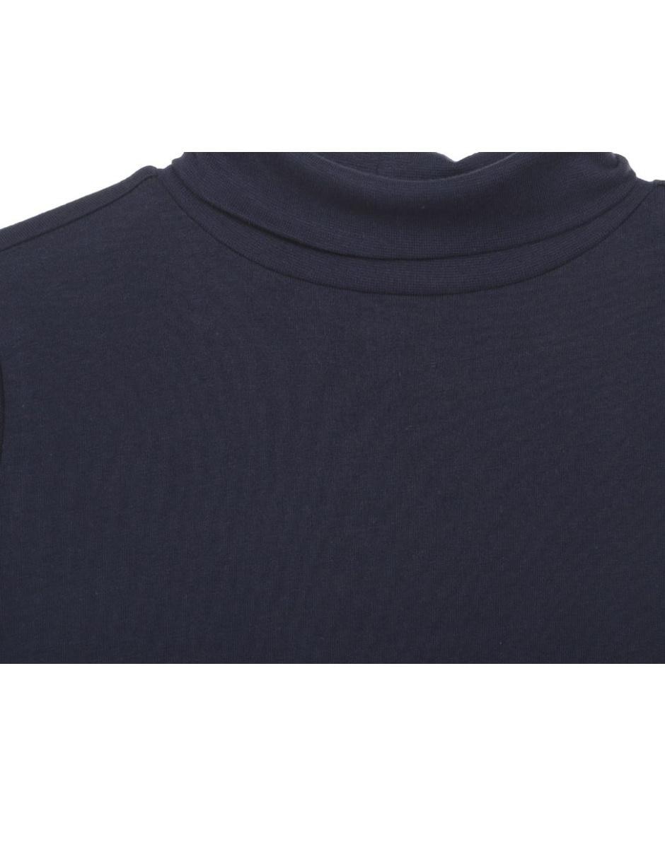 playera de cuello de tortuga para hombre