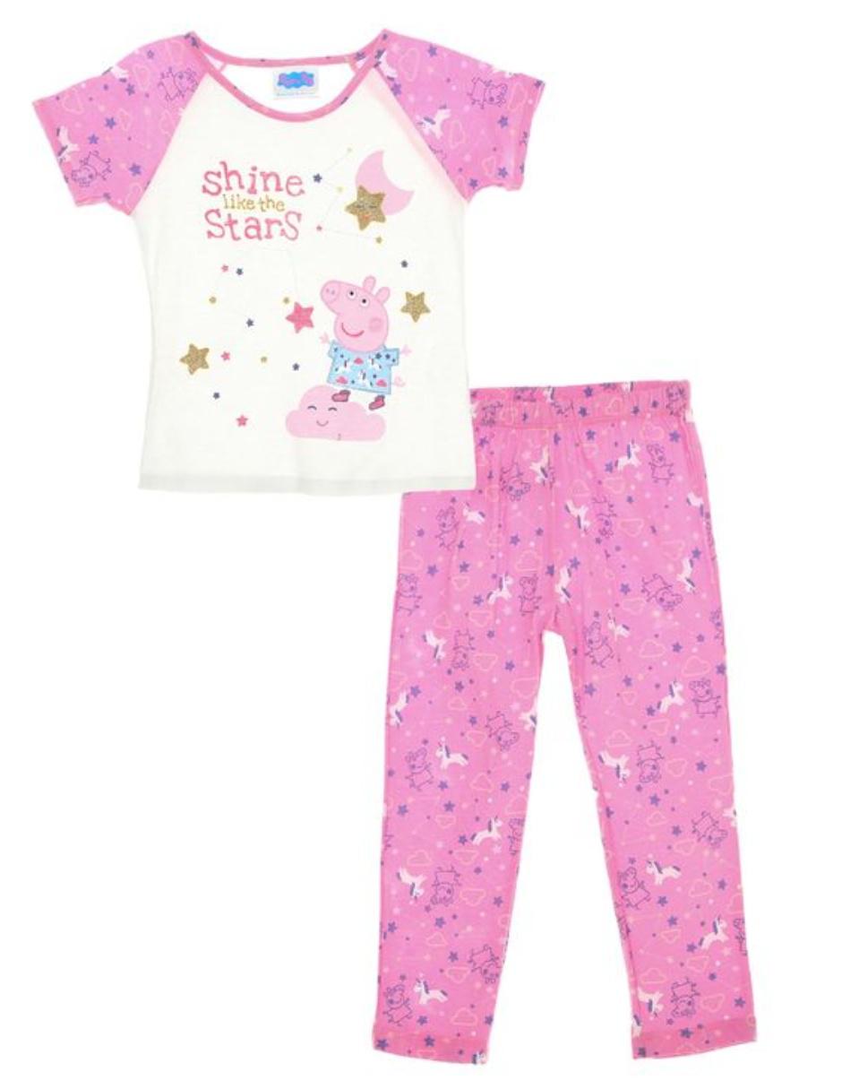 pijama Peppa Pig con diseño gráfico para bebé Suburbia.com.mx