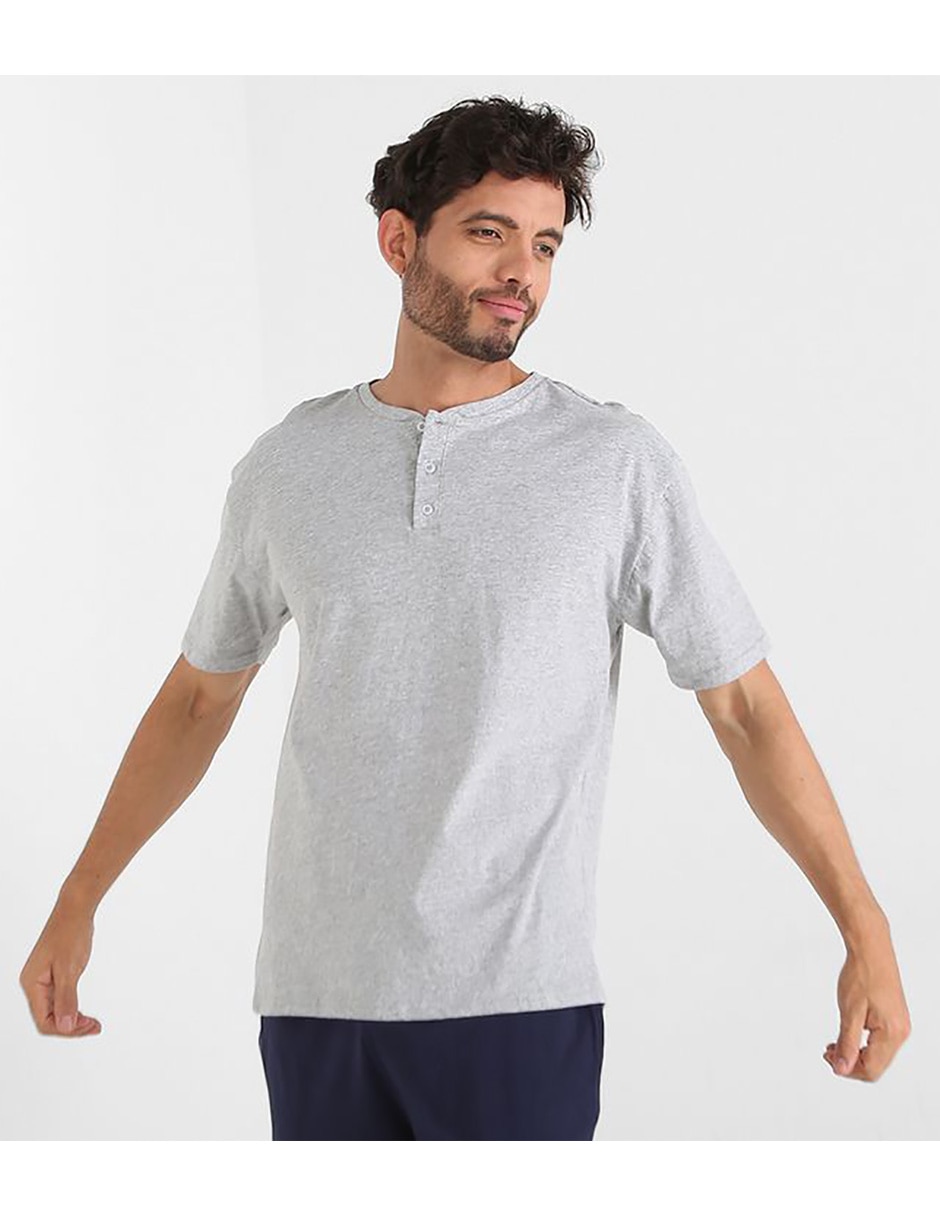 Playera pijama para hombre de algodón Playera pijama para hombre de algodón