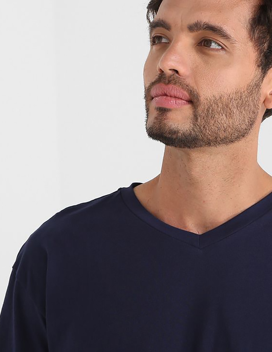 Playera pijama para hombre Weekend de algodón