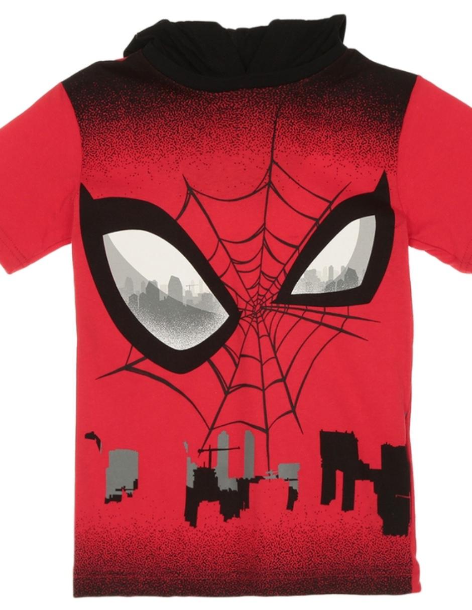 Playera Spider-Man con capucha para niño 