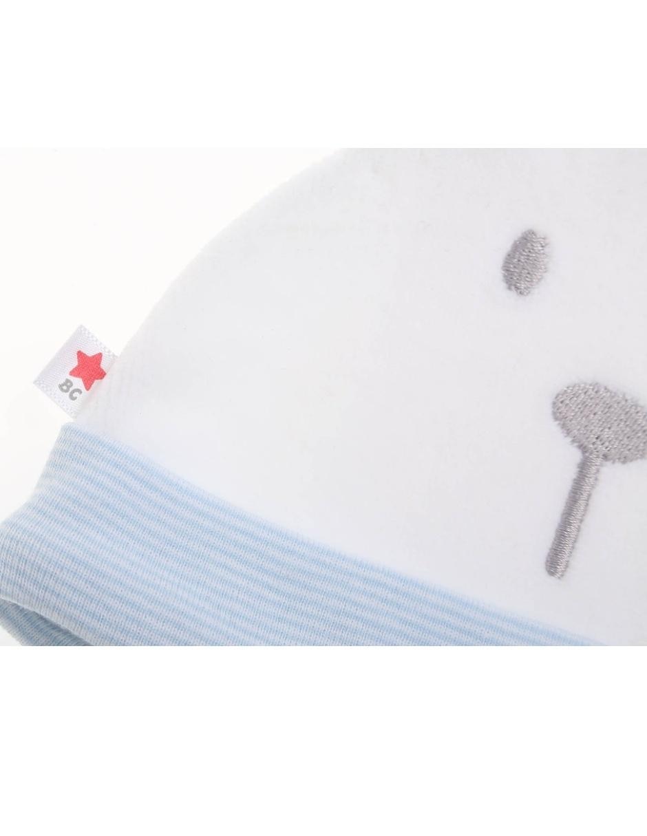 Set gorro - guantes estampado con bordado 4