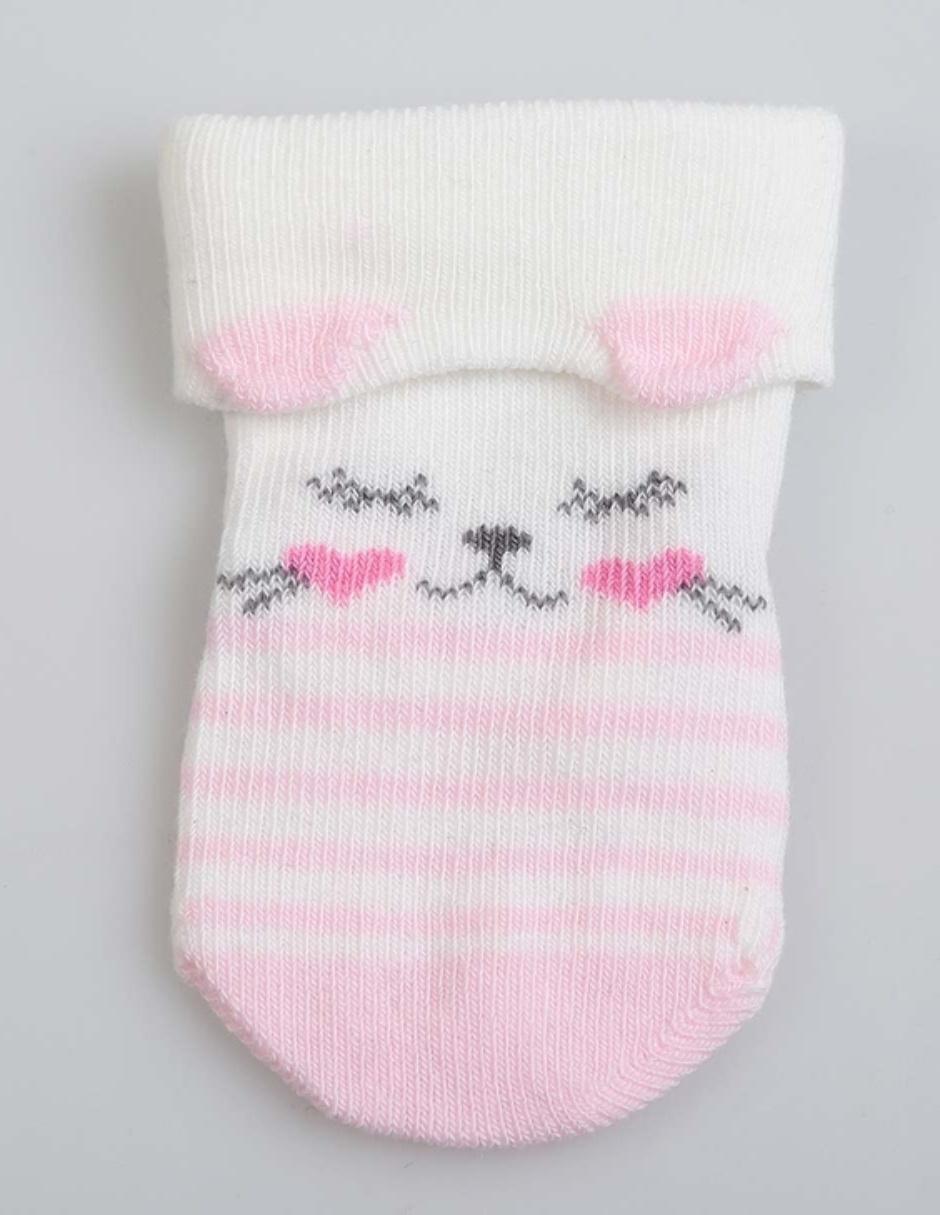 CALCETA BABY CREYSI UN, 12 MESES, ROSA