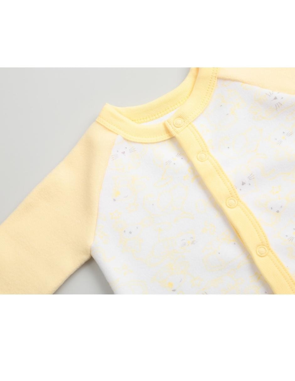 CONJUNTO PANTALON BABY, 12M, AMARILLO 0