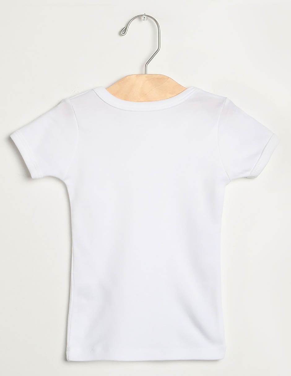 Camiseta cuello redondo unisex