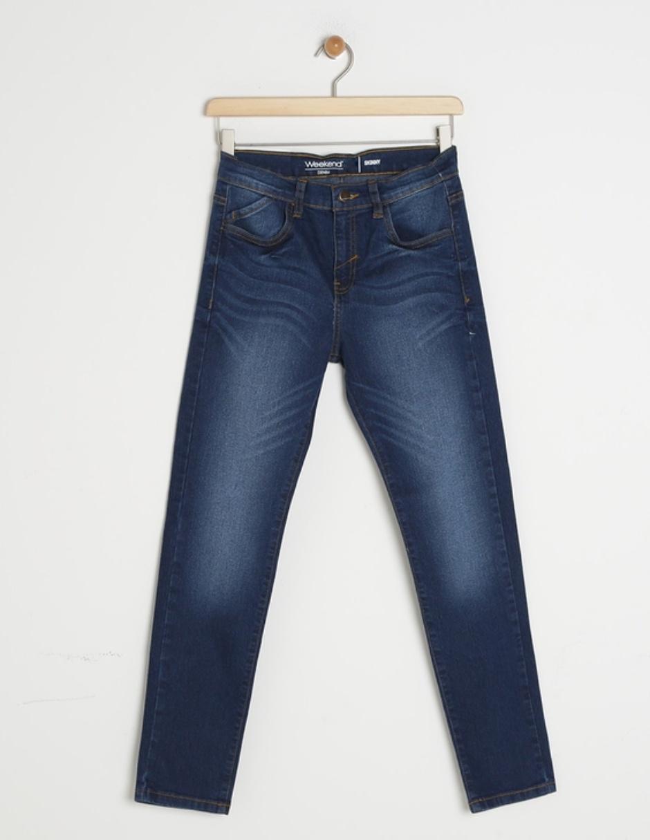 Jeans corte skinny para niño 1