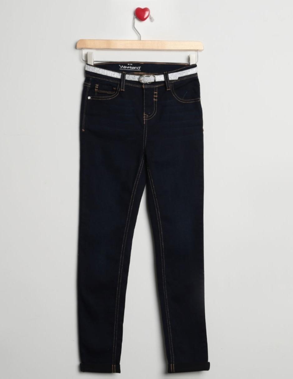 Jeans Weekend corte ultra skinny para niña en SB