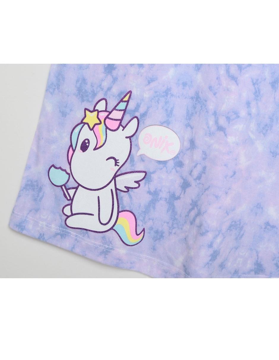 Camisón con diseño tie dye para niña 3