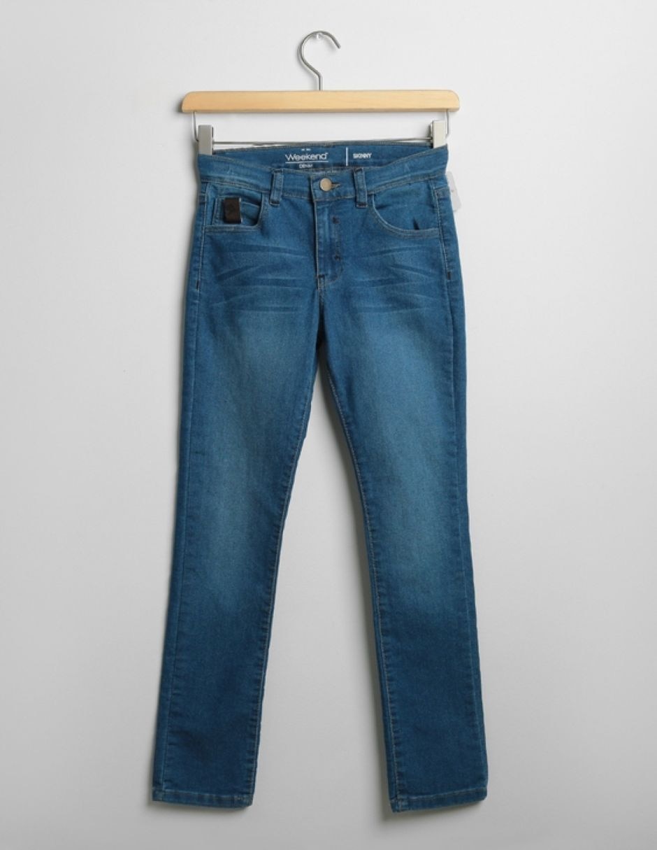 Jeans corte skinny para niño 1
