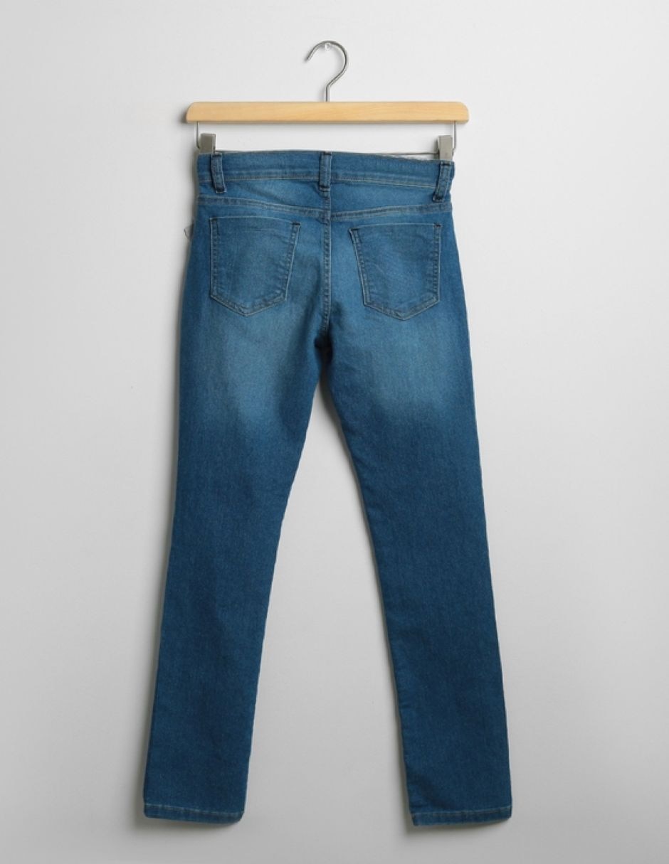 Jeans corte skinny para niño 2