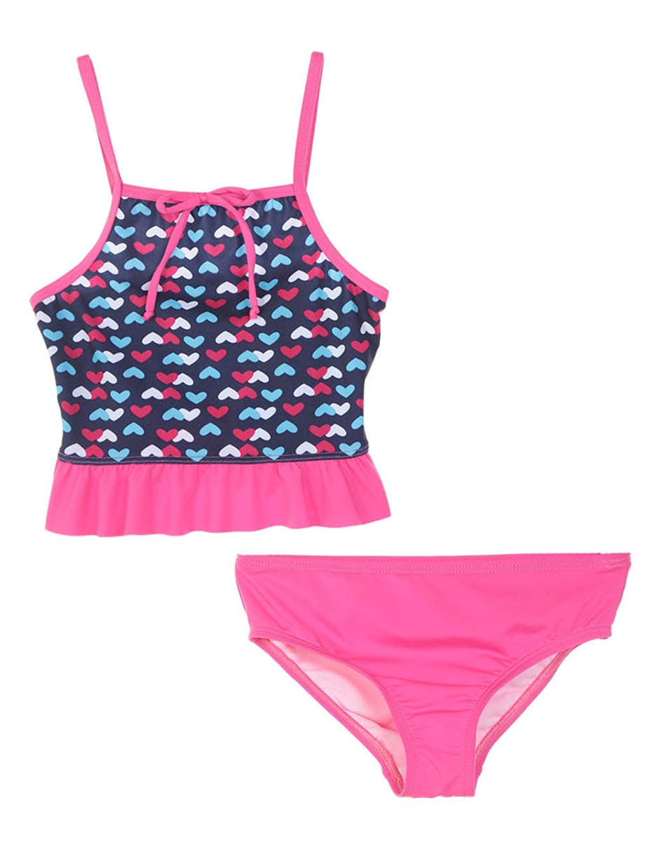 Traje de baño Marsol con diseño gráfico para niña en SB