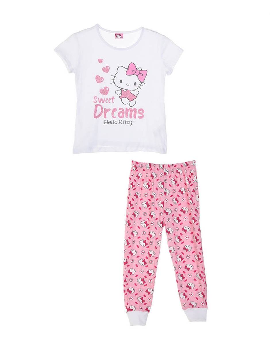 Conjunto pijama Hello Kitty con para niña Suburbia.com.mx