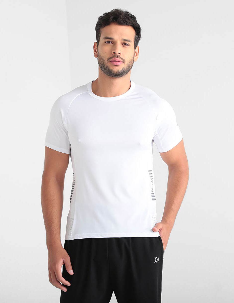 Playera Wilson cuello redondo con logotipo para hombre en SB