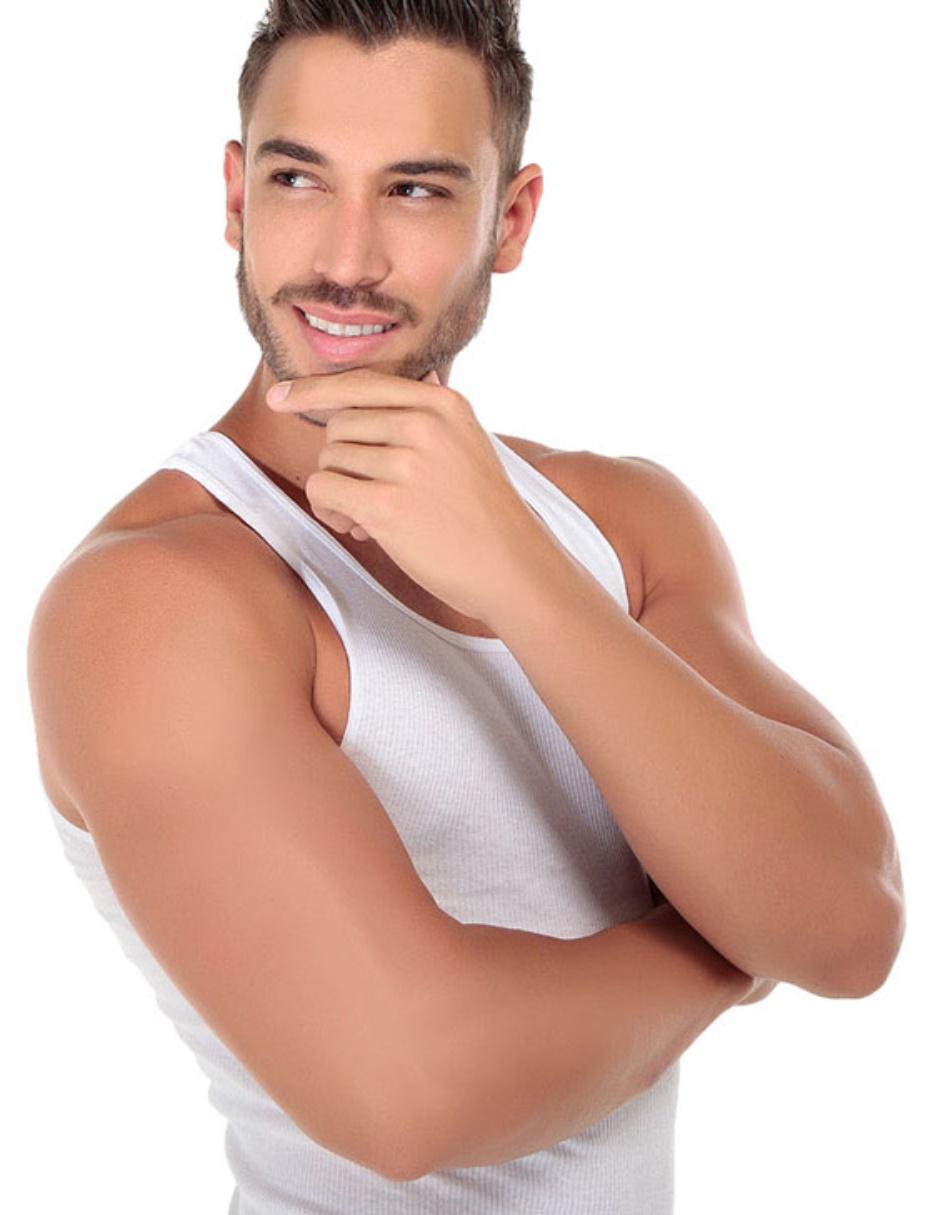 Set camiseta cuello redondo para hombre 4
