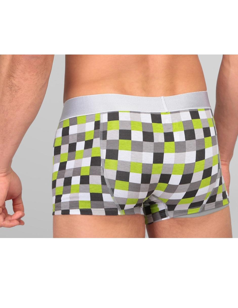 Set bóxer trunk de algodón para hombre 3 piezas 4
